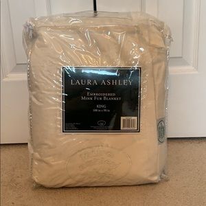 NIB - mink Fur blanket
